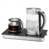 ProfiCook PC-TKS 1056 hervidor 1,7 L negro, acero inoxidable, transparente