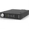 ICY DOCK - ToughArmor - MB601V5K-B - Caja de bahía extraíble para SSD U.2/U.3 NVMe de 2,5 inch PCIe 5.0 de 1 bahía para bahía de unidad externa de 3,5 inch (1 x MCIO 4i SFF-TA-1