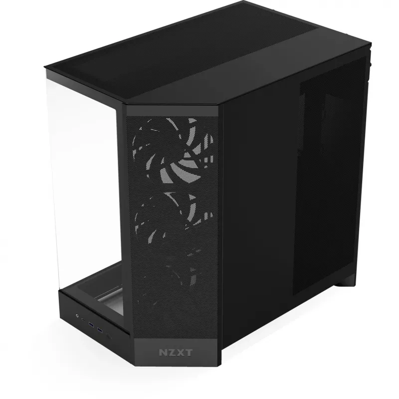 NZXT H9 Air Flow (2025) caja mid tower grande de doble cámara - negra