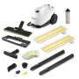 Limpiador a vapor Kärcher SC 3 EasyFix Plus — depósito de agua 1 L, 1900 W, presión de vapor 3,5 bar, blanco