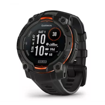 Garmin Instinct® 3 – 45 mm, reloj solar Negro