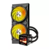 Refrigeración líquida de CPU Darkflash DE240 (negra) — radiador de 240 mm, refrigeración líquida AIO