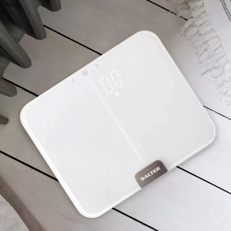 Salter 9164 WH3RJLEU16 Ghost Compact Analyser Blanco