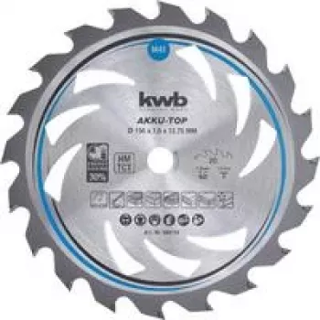 Disco de sierra circular KWB 584154 15,6 cm