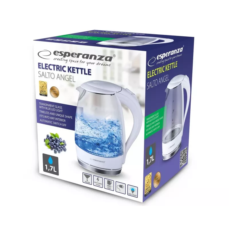 Hervidor Esperanza Ekk011w Salto Angel 1,7 L Ekk011w