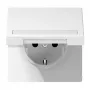 Toma de corriente de pared Schuko Jung LS1520BFNAKLWW con tapa protectora abatible, empotrar, 16 A, 230 V