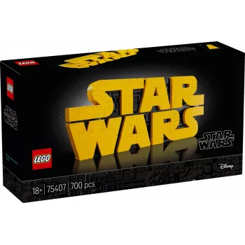 LEGO STAR WARS 75407 Brick-Built Star Wars Logo