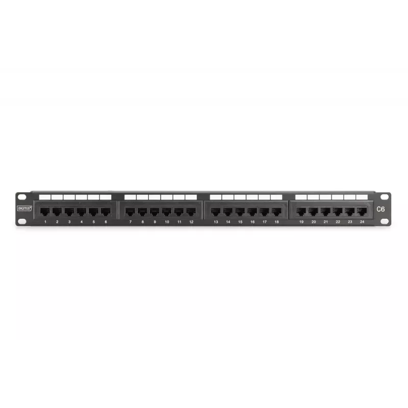 Digitus panel de parcheo CAT 6 no apantallado DN-91624U-CR