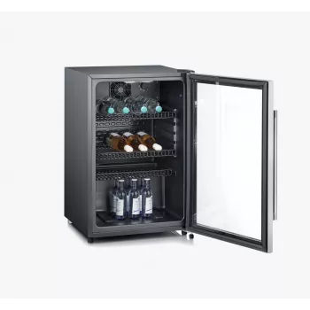 Vinoteca con compresor Severin FKS 8840 42 botellas independiente negra