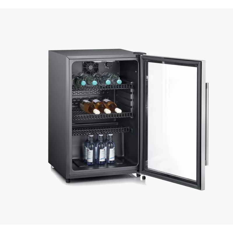 Vinoteca con compresor Severin FKS 8840 42 botellas independiente negra