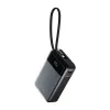 Batería externa portátil Vention FHYB0 20000mAh 65W, 2× USB-C, 1× USB-A, negra
