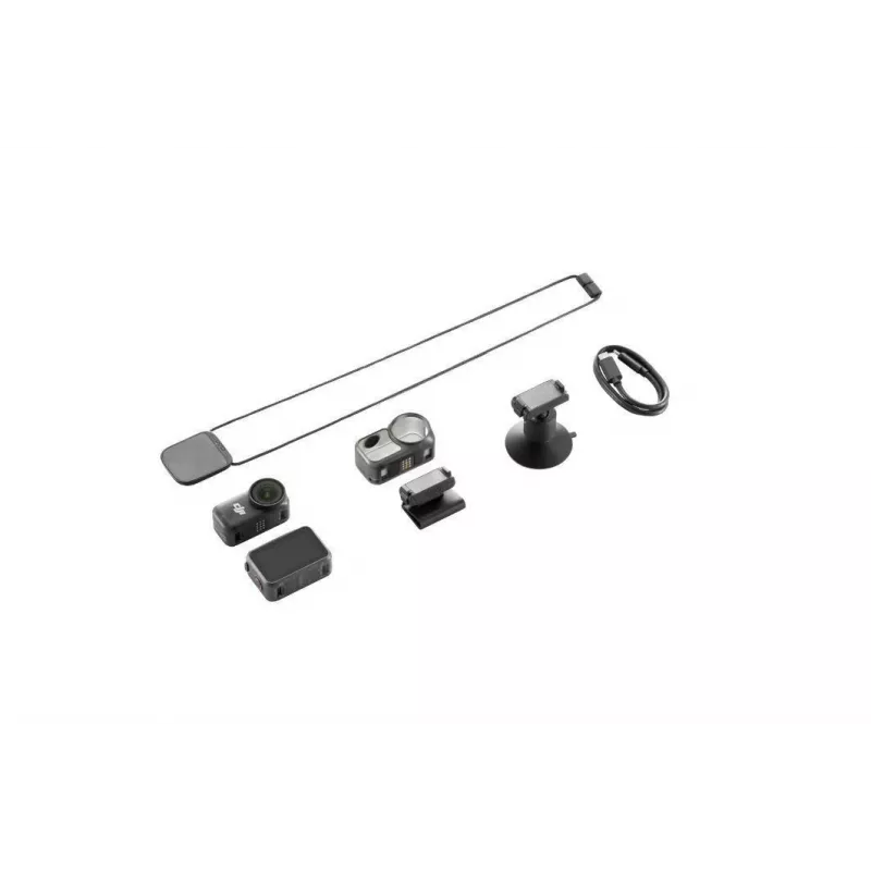 DJI Osmo Nano Standard Combo cámara de acción 128 GB, CMOS de 35 MP, 4K Ultra HD (3840×2880), 120 fps, campo de visión de 143°, pantalla de 4,98 cm, Wi‑Fi, MicroSD, 0,052 kg
