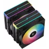 Disipador de aire DeepCool AG620 BK ARGB V2 — doble ventilador de 120 mm, 6 heatpipes, compatible con LGA 1700/AM4/AM5, negro