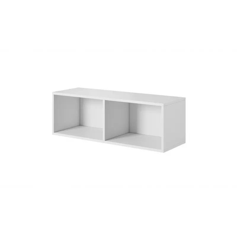 Conjunto de muebles de salón Cama ROCO 16 (RO1+RO2+RO3+RO4) blanco/blanco/negro