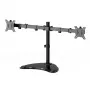 Gembird MS-D2ST-02 Soporte de sobremesa para monitor (girar, inclinar, pivotar), 13”-32”, negro