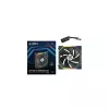 Ventilador Lian Li UNI FAN SL-INF Wireless ARGB PWM Reverse Blade 120mm, negro