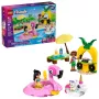 Juguete de construcción LEGO Friends Set 42658 Fiesta en la piscina con unicornio y flamenco, figuras y accesorios