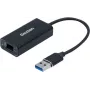Adaptador Ethernet USB 3.0 Dexlan 310765, carcasa de aluminio, Gigabit LAN