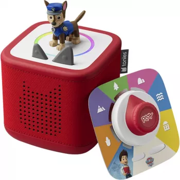 Toniebox 2 rojo set de juego Paw Patrol Chase, altavoz