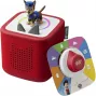 Toniebox 2 rojo set de juego Paw Patrol Chase, altavoz