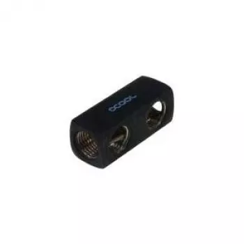 Alphacool HF Connection Terminal 5 vías G1/4 IG - negro profundo (17027)