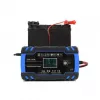 Extralink | Cargador automático | para batería 12/24V 8A azul