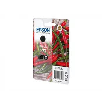 Epson 503 cartucho de tinta 1 ud. original rendimiento estándar negro