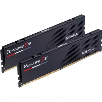 DIMM 64 GB DDR5-6000 (2x 32 GB) Dual-Kit, memoria negra, F5-6000J3238G32GX2-RS5K, Ripjaws S5, INTEL XMP