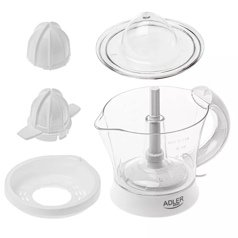 Adler exprimidor de cítricos | AD 4014 | Tipo exprimidor de cítricos | Blanco | 40 W | Número de velocidades 1
