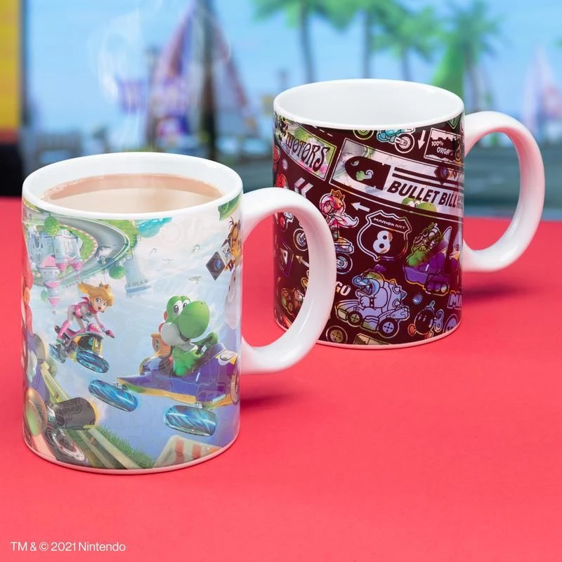 Taza Paladone Mario Kart termosensible multicolor PP8307NN