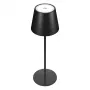 RealPower TableLight 360 3W lámpara de mesa LED negra IP44