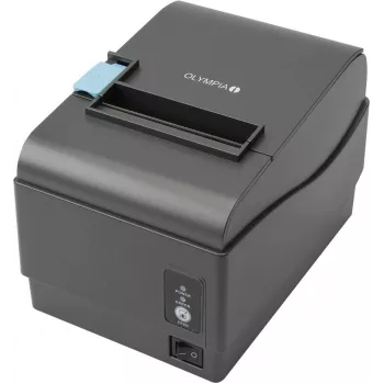 Impresora térmica para sistemas de caja Olympia KPR 80 – 203 x 203 DPI, papel de 80 mm, RS-232C por cable, rollo de 8 cm