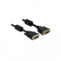 Cable DVI-I DeLOCK 83108 3 m negro