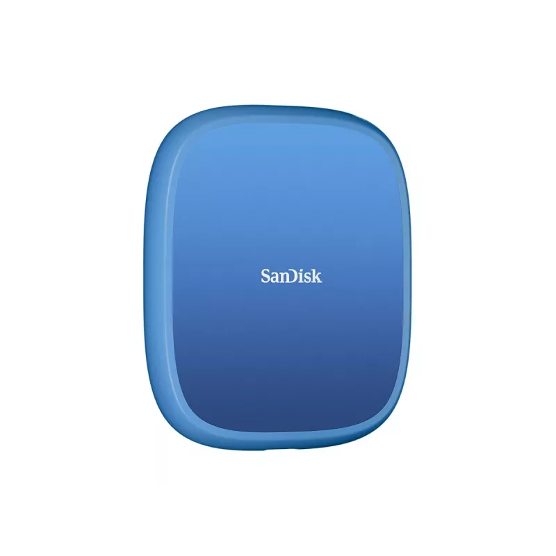 SanDisk Creator Phone disco duro externo con MagSafe, SSD, 2TB, azul, SDSSDE62C-2T00-G25