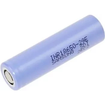 Batería Li-Ion 18650 recargable Samsung INR18650-29E 3.6V 2900mAh Flat-Top