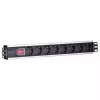 Regleta de enchufes para rack Intellinet 19 pulgadas 8 tomas versión alemana