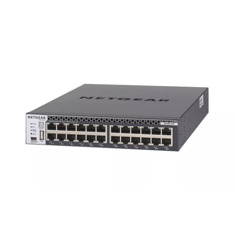 NETGEAR M4300-24X gestionado L3 10G Ethernet (100/1000/10000) 1U negro