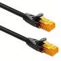 Cable de red UTP Cat6 QOLTEC 25 m, 2×RJ45, negro