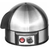 Huevera Clatronic EK 3321 7 huevos 400 W negra, acero inoxidable