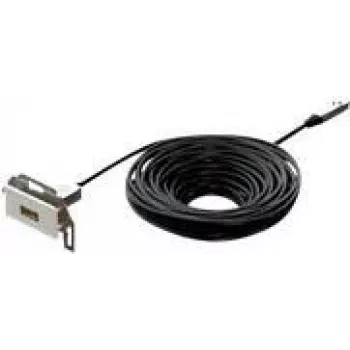 Cable de extensión HDMI Kindermann Konnect Design 25 m – cable óptico activo 4K 60 Hz