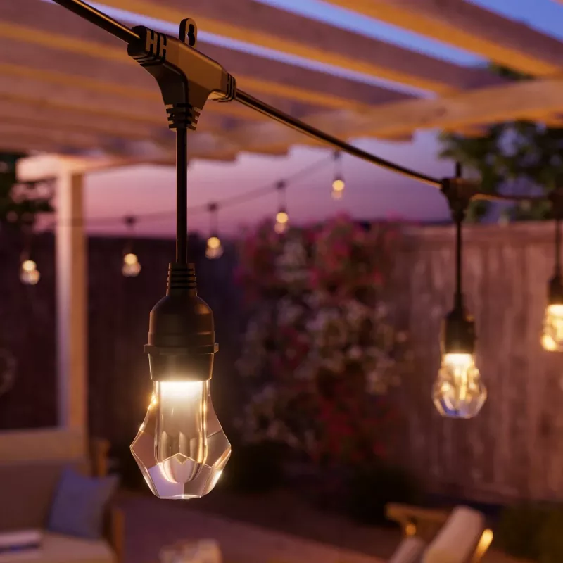 Iluminación inteligente de jardín Nanoleaf NF084K02-40SLO