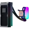 Kit de refrigeración líquida para procesador HYTE THICC Q60 12 cm negro, blanco 2 uds.
