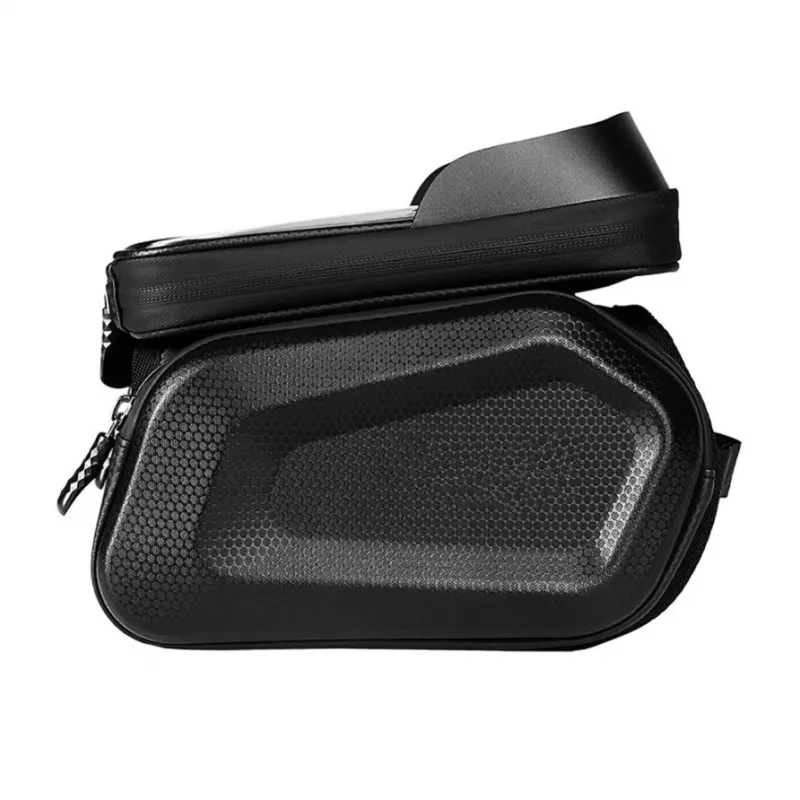 Bolsa de bicicleta Extralink, bolsa de cuadro impermeable con funda para móvil