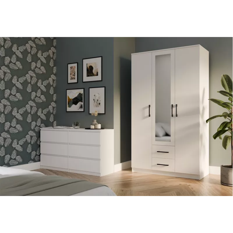 Armario ropero Topeshop ROMANA 120 BIEL