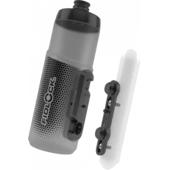 Botella para bicicleta FIDLOCK TWIST 600 ml polipropileno negro gris