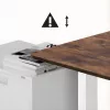 Escritorio con regulación eléctrica de altura ergo office ER-400 W — altura máx. 1160 mm, carga máx. 80 kg