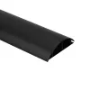 Canaleta para cables de aluminio MACLEAN MC-814 B negra — cubrecables