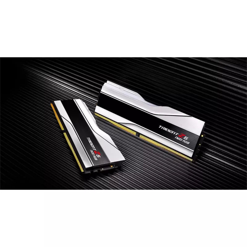 RAM de sobremesa G.SKILL Trident Z5 Neo RGB F5-6000J3636F32GX2-TZ5NRW 64 GB (2x32 GB) DDR5 6000 MT/s 288-Pin DIMM CL36