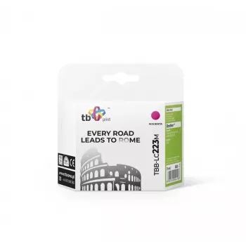 Cartucho de tinta TB compatible con Brother LC223 magenta nuevo