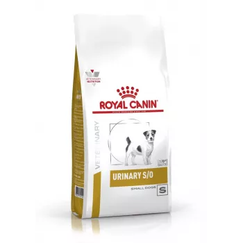 Dieta veterinaria para perros Royal Canin Urinary S/O Small Dog menos de 10 kg — 1,5 kg, aves, proteína 20 %, grasa 17 %